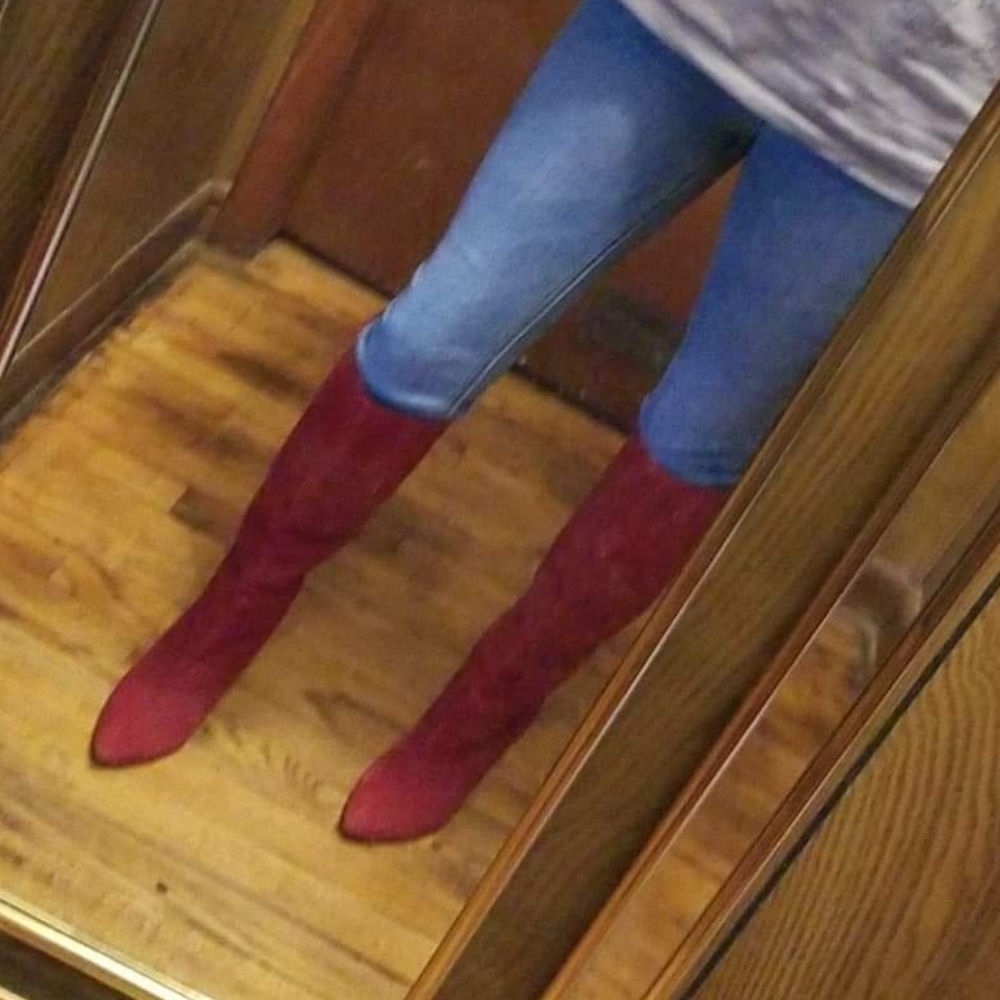 Jessica Simpson knee high boots